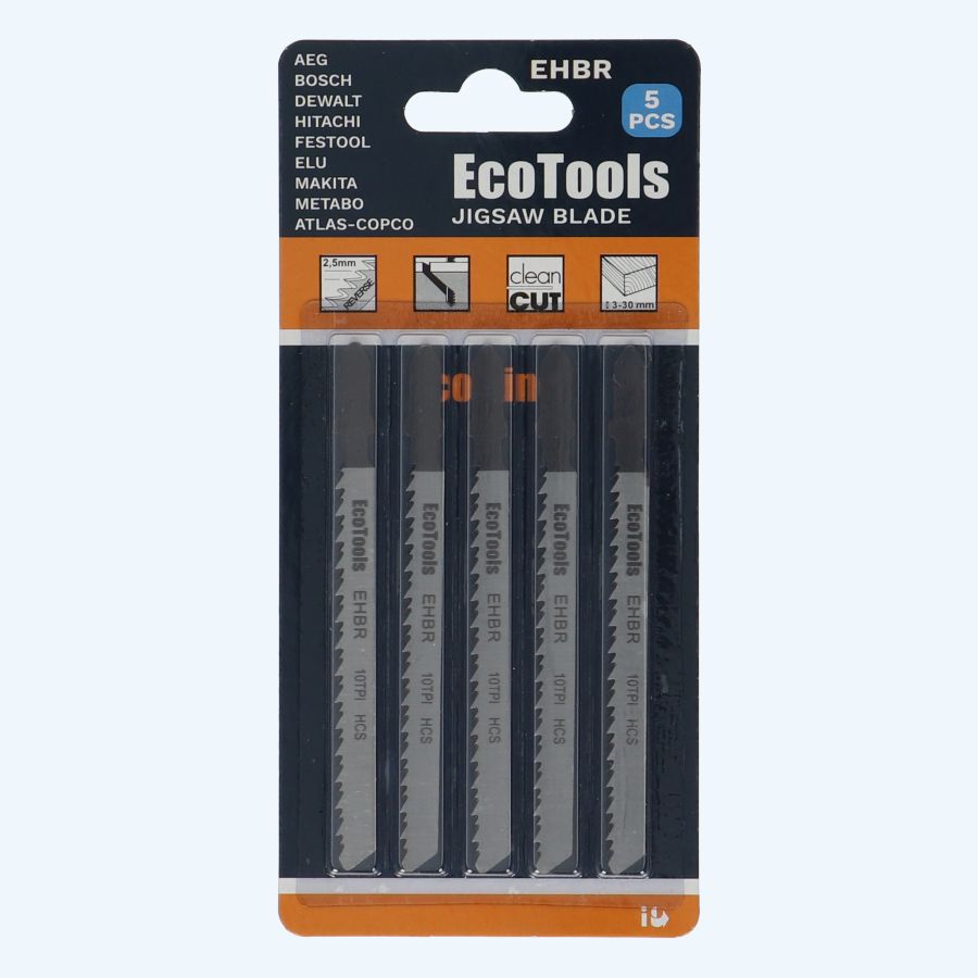 5 st. decoupeerzaagjes hout type EHBR (Eco-line)