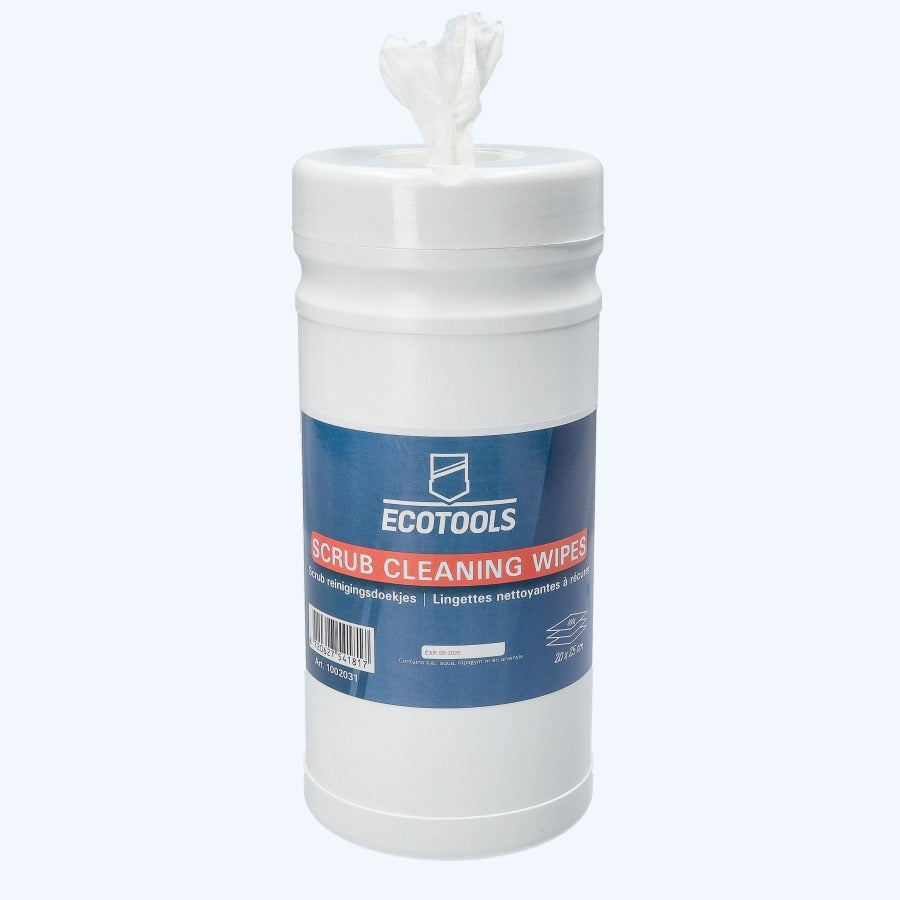 Eco cleaning wipes scrub (100 stuks in pot)