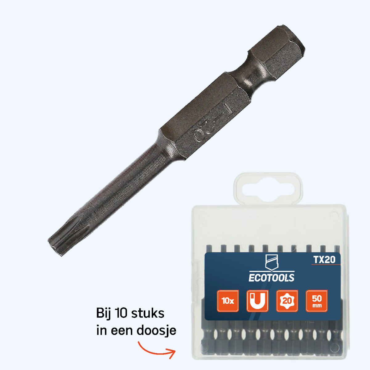 Torx bit 20 x 50 mm