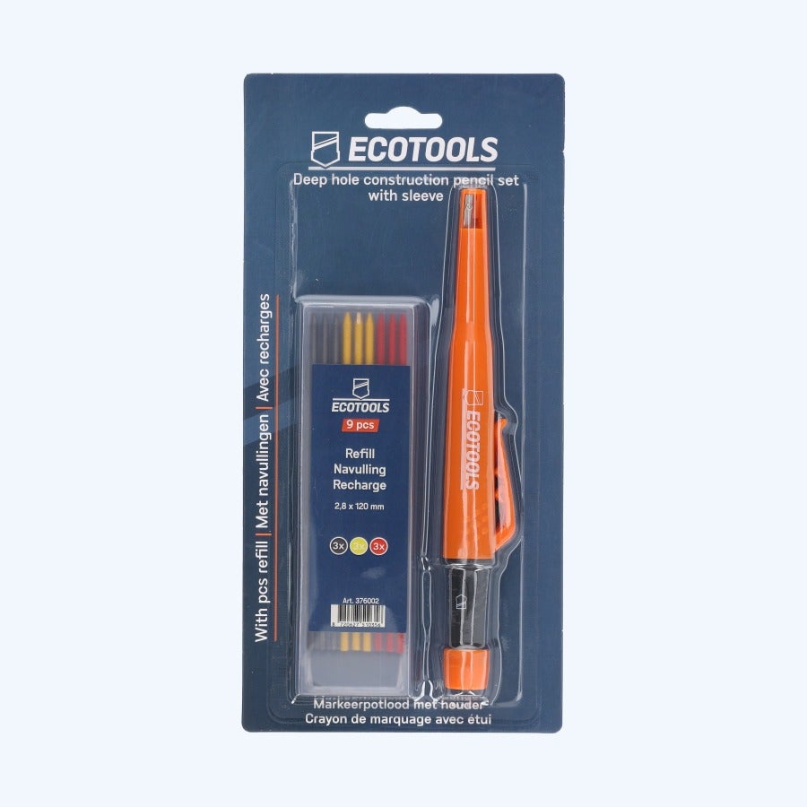 EcoTools navulbaar markeerpotlood + grafietstiften