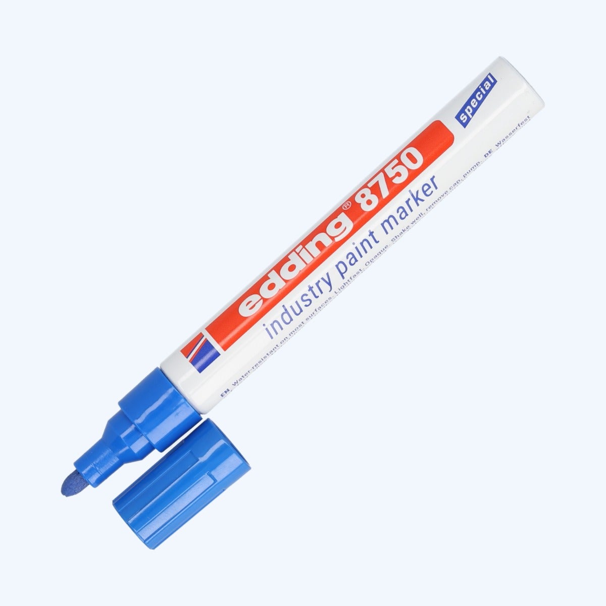 Edding industriële lakmarker blauw