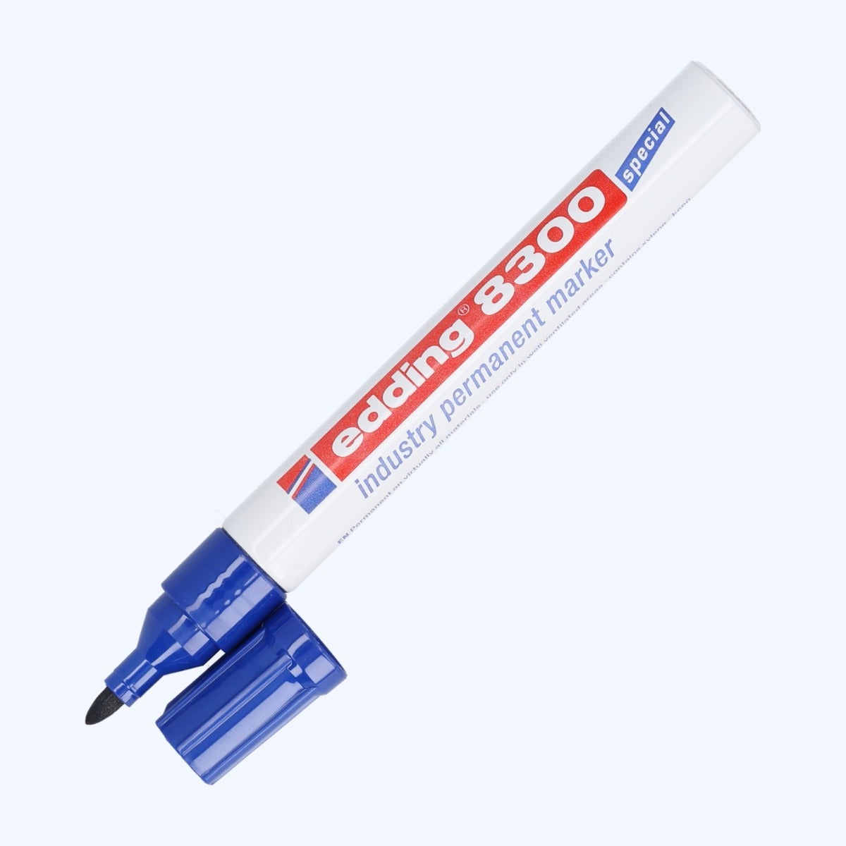 Edding industriële permanent marker blauw