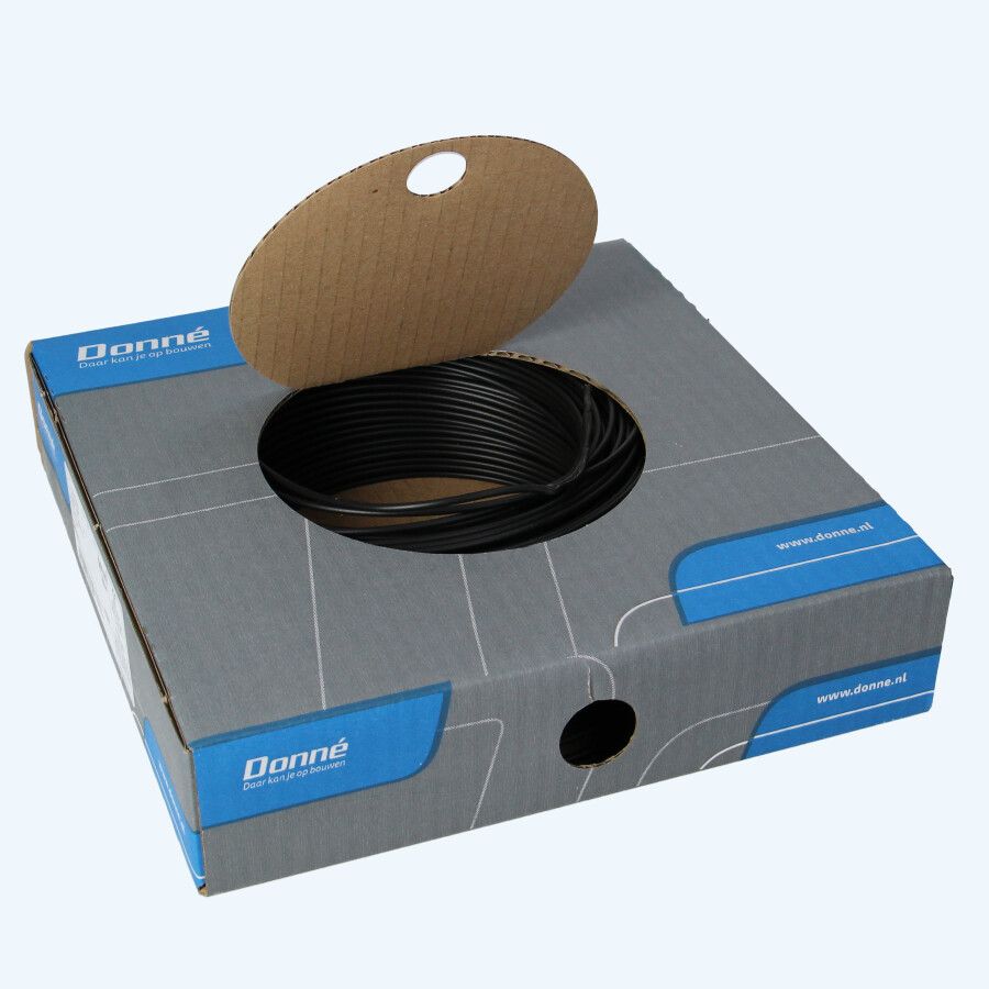 Donné VD Draad 1,5 mm² zwart (100 meter)
