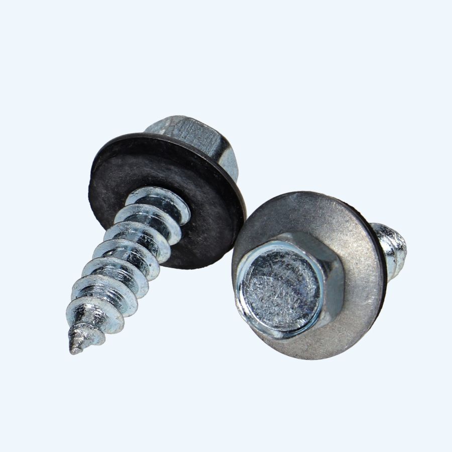 Dakschroef type A 6,5 x 32 mm met 16 mm ring 