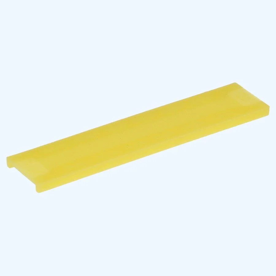 100 stuks kunststof beglazingsblokjes 100x32x4mm geel