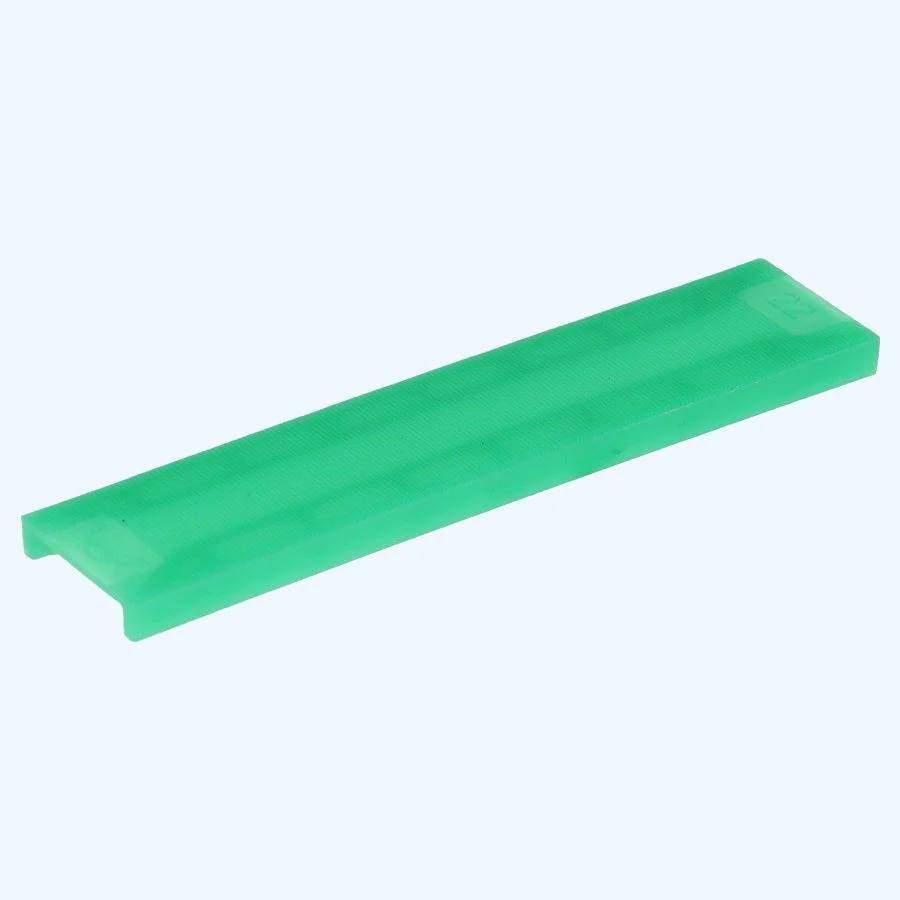 100 stuks kunststof beglazingsblokjes 100x40x5mm groen