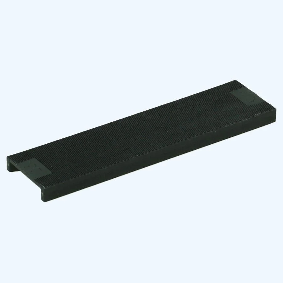100 stuks kunststof beglazingsblokjes 100x40x6mm zwart