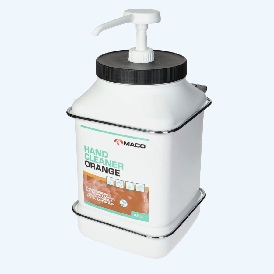 Wandhouder voor 4,5 liter pot Maco handreiniger
