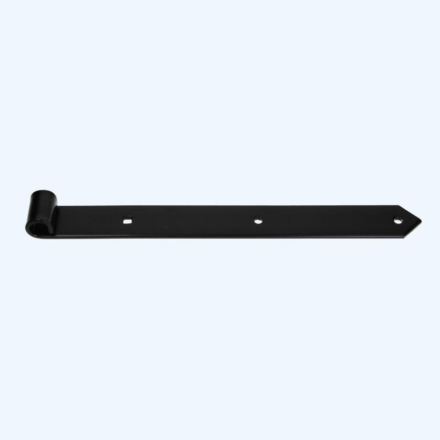 Heng met punt 500 x 44 x 5 mm pen diameter 16 mm zwart