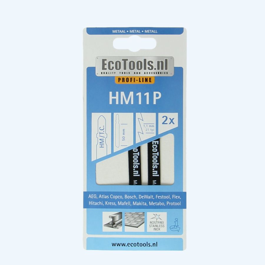2 st. decoupeerzaagjes voor RVS type HM11P (Prof-line)