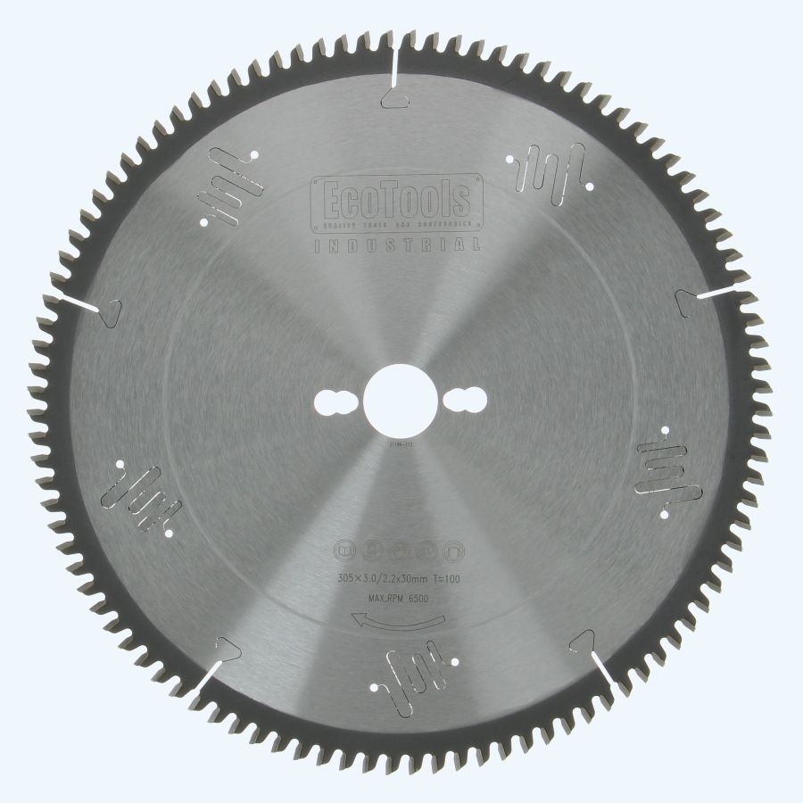 HM-zaagblad Industrial 305 x 30 mm T=100 (vlak-daktand)