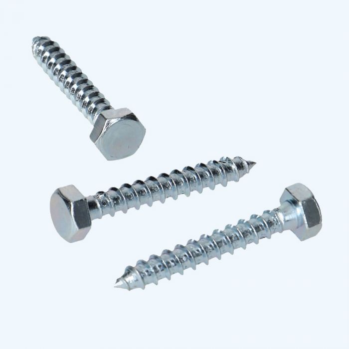 200 stuks houtdraadbout 6 x 70 mm (gegalvaniseerd)