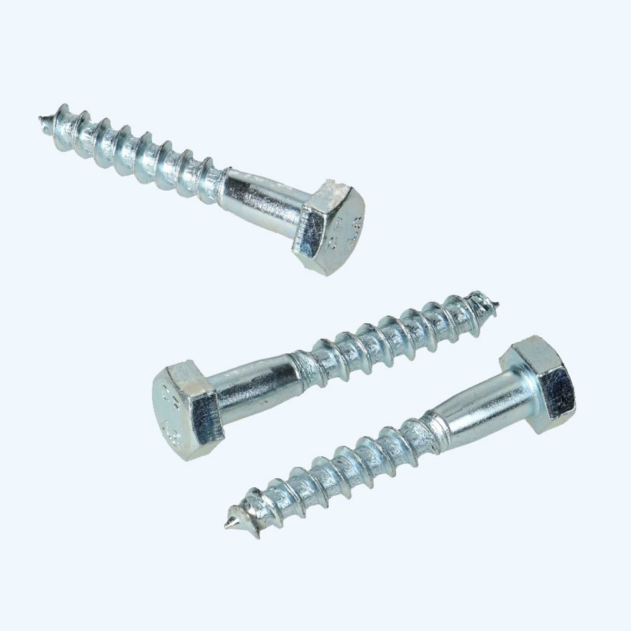 50 stuks houtdraadbout 10 x 110 mm (gegalvaniseerd)