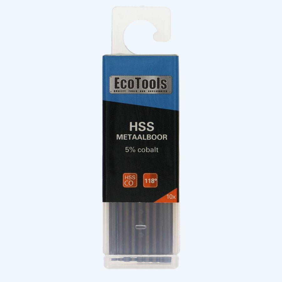 10 stuks HSS 5% cobalt metaalboor 1,5 x 40 mm