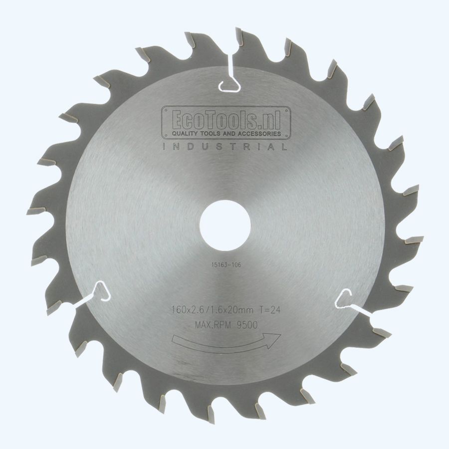 HM-zaagblad Industrial 160 x 20 mm T=24