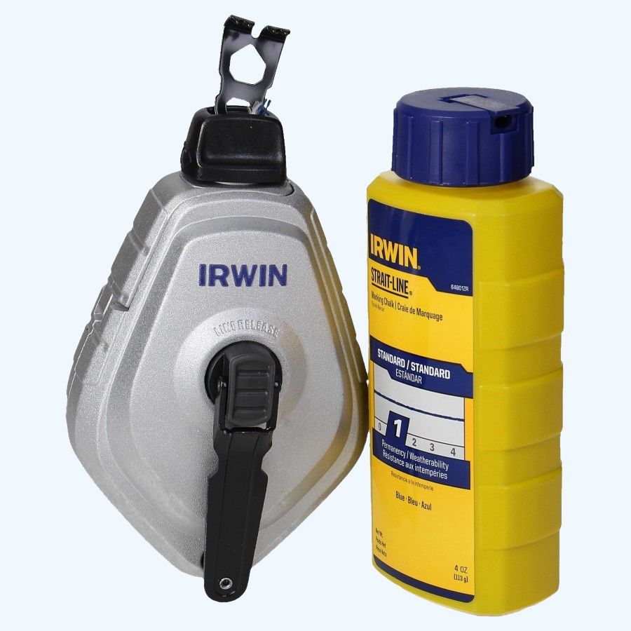 Irwin 6x Slaglijnmolenset blauw 113g/30m