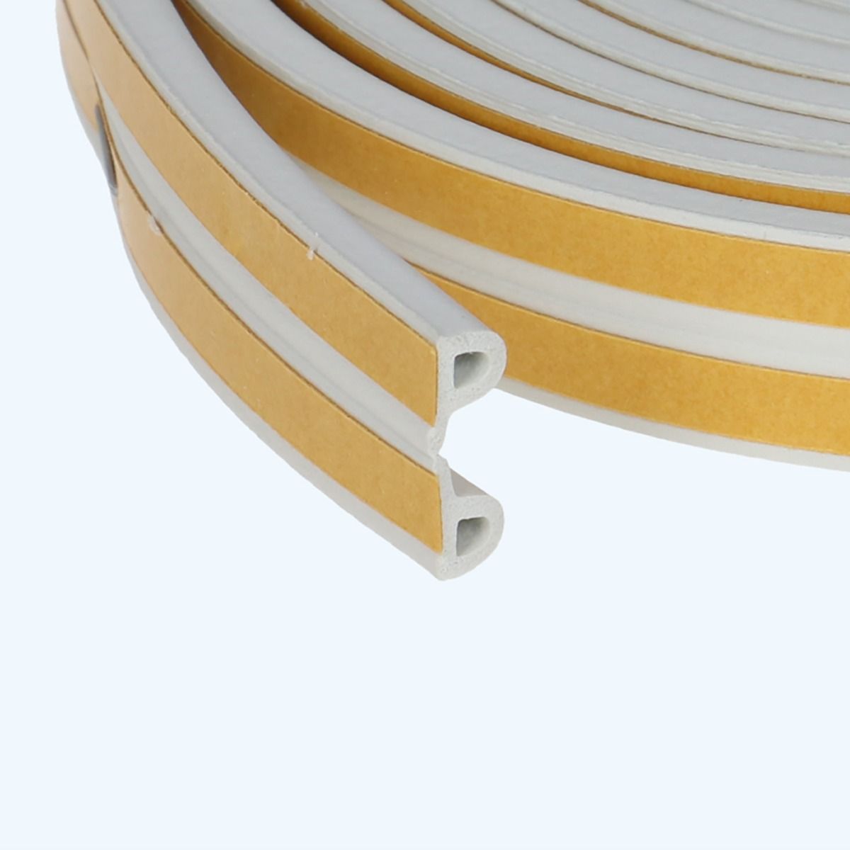 Isofour tochtband EPDM type P 9 x 5,5 mm wit (2x3m)