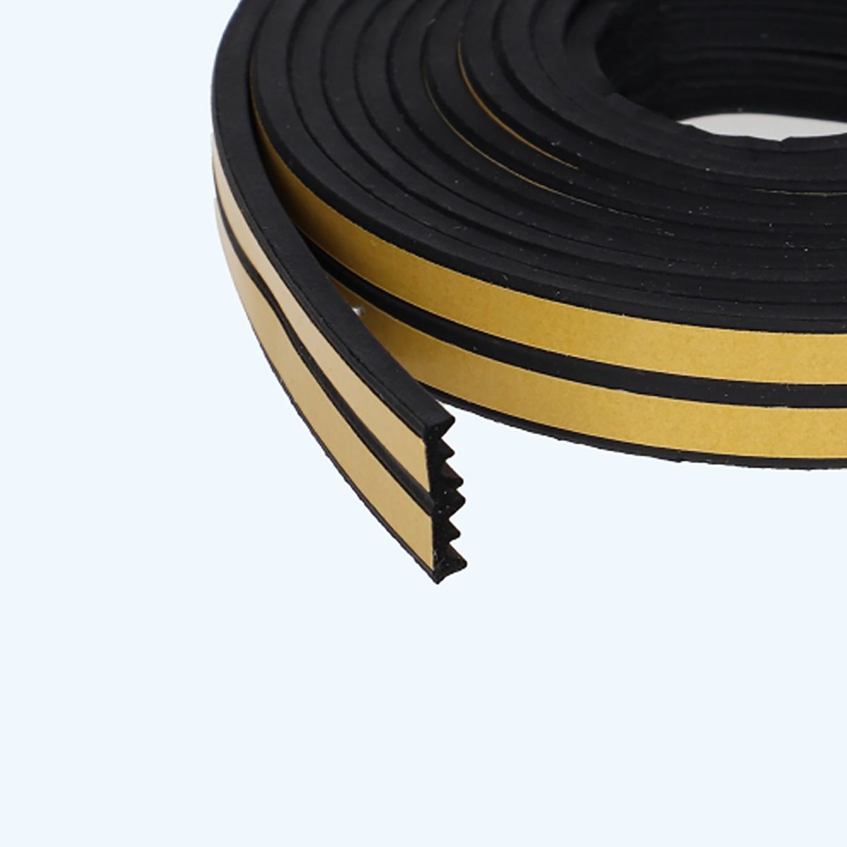 Isofour tochtband EPDM type E 9 x 4 mm zwart (2x3m)