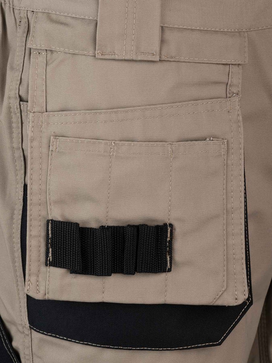 Job short werkbroek khaki