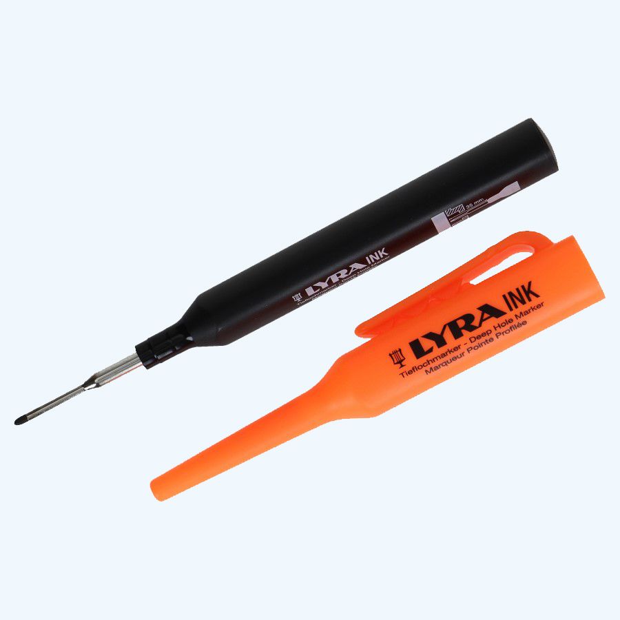 Lyra Ink merkstift voor diepe gaten (Zwart)
