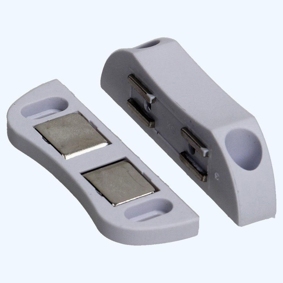 Magneetsnapper wit 6 kg Magneetsnapper wit 6 kg