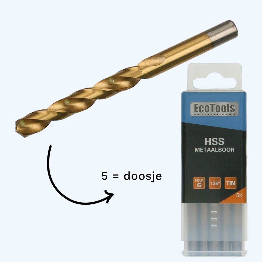 HSS metaalboor 8,5 x 117 mm