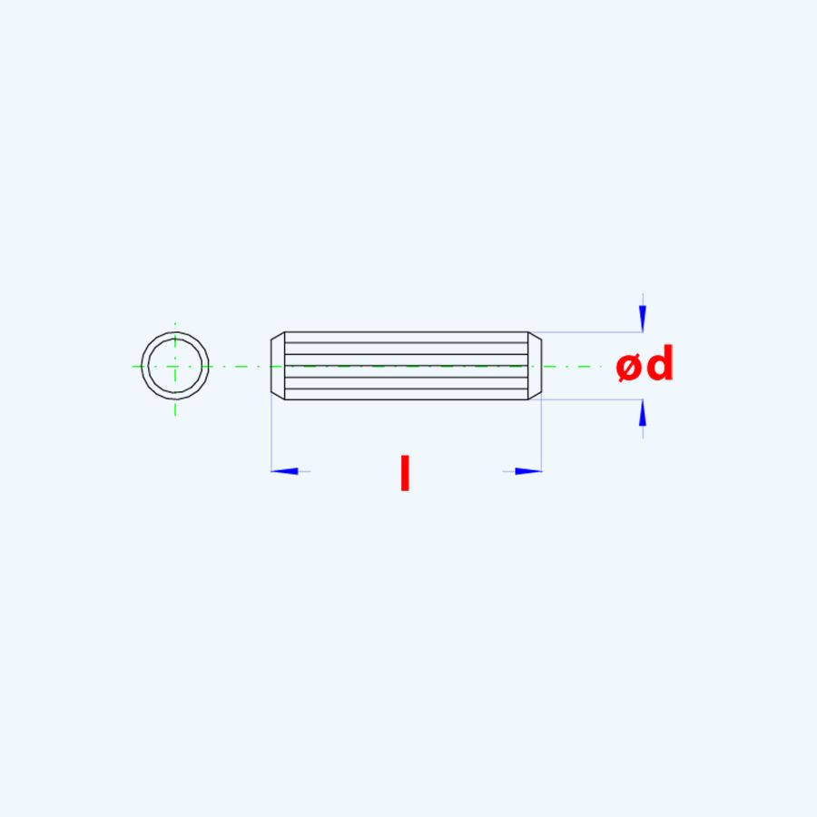 Deuvels 6 x 30 mm (100 stuks)