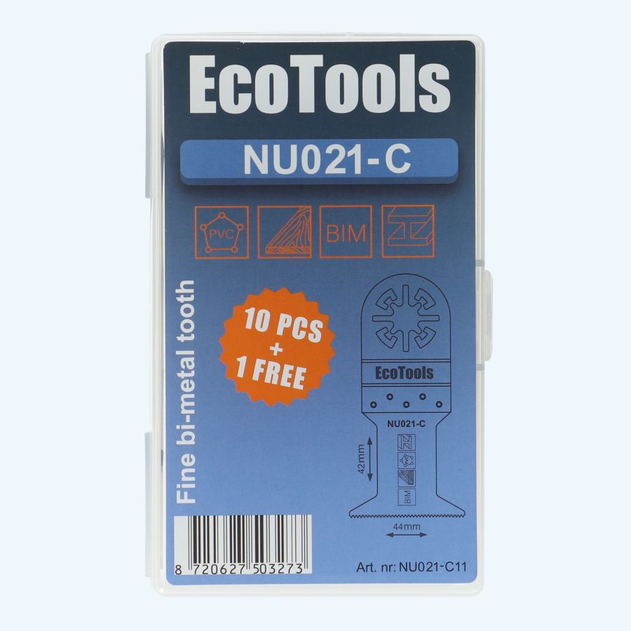 10+1 gratis multitool zaagbladen bi-metaal type NU021-C