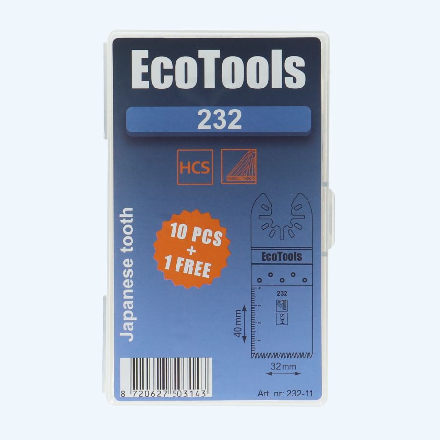 10+1 gratis multitool zaagbladen hout type 232