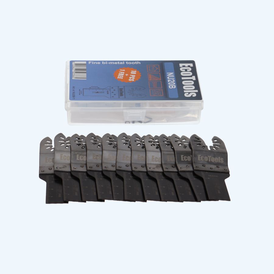 10+1 gratis multitool zaagbladen bi-metaal type NU20B