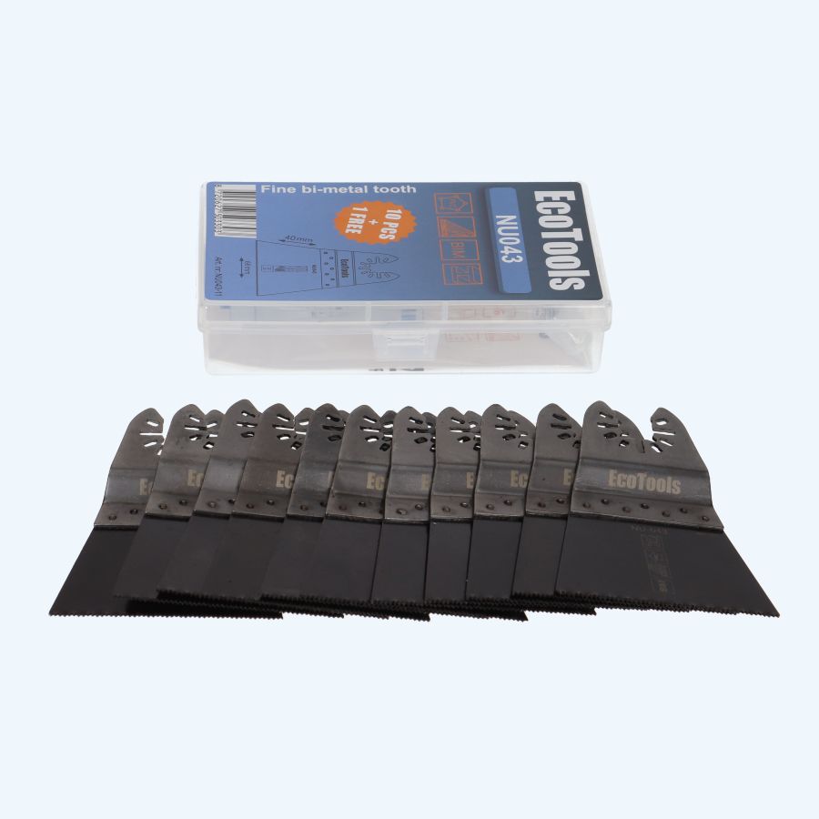 10+1 gratis multitool zaagbladen bi-metaal type NU043