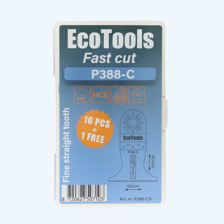 10+1 gratis multitool zaagbladen HCS type P388-C