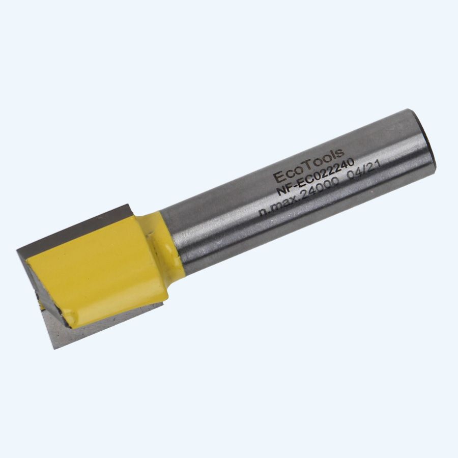 HM groeffrees 24 mm met ondersnijder / 12 mm schacht