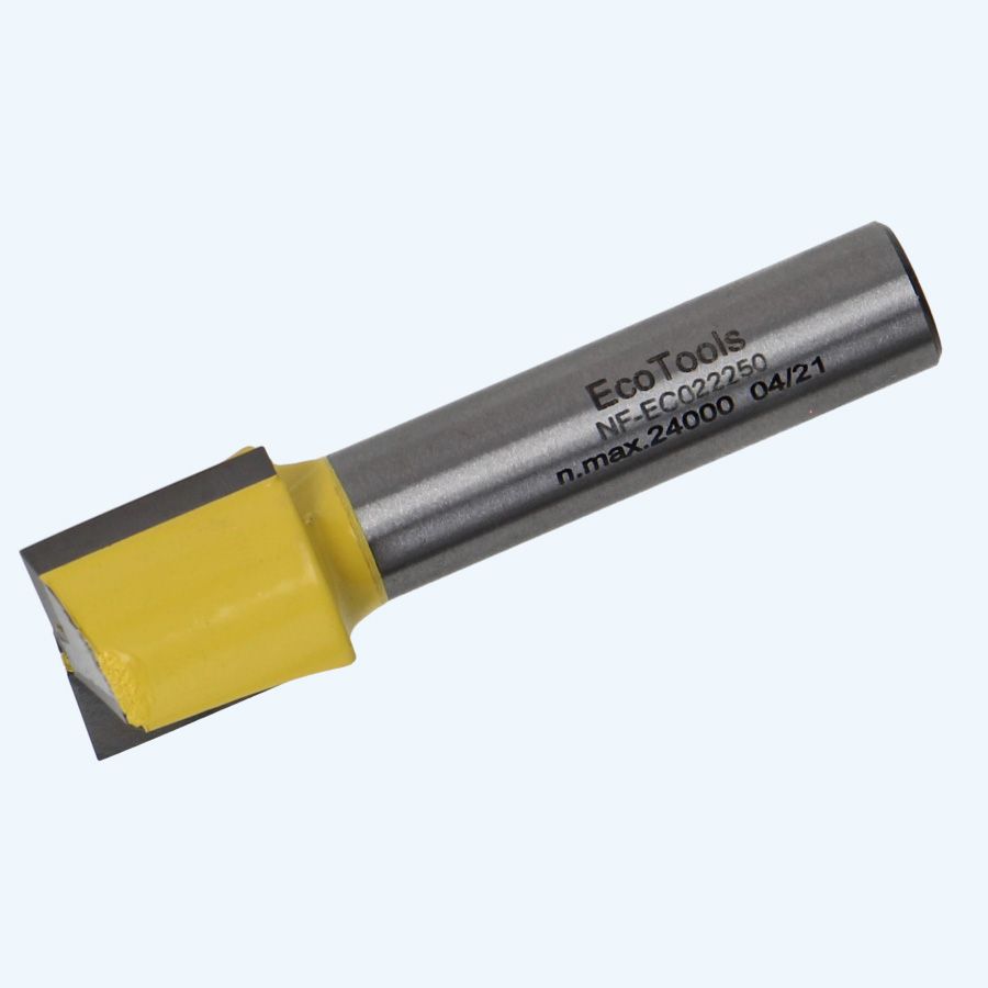HM groeffrees 25 mm met ondersnijder / 12 mm schacht