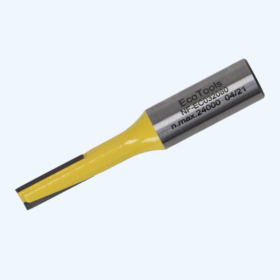 HM groeffrees 8 mm met ondersnijder / 12 mm schacht