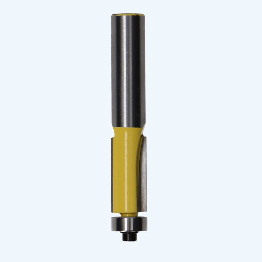 HM kantenfrees 12,7 x 25 mm met onderlager / 12 mm schacht