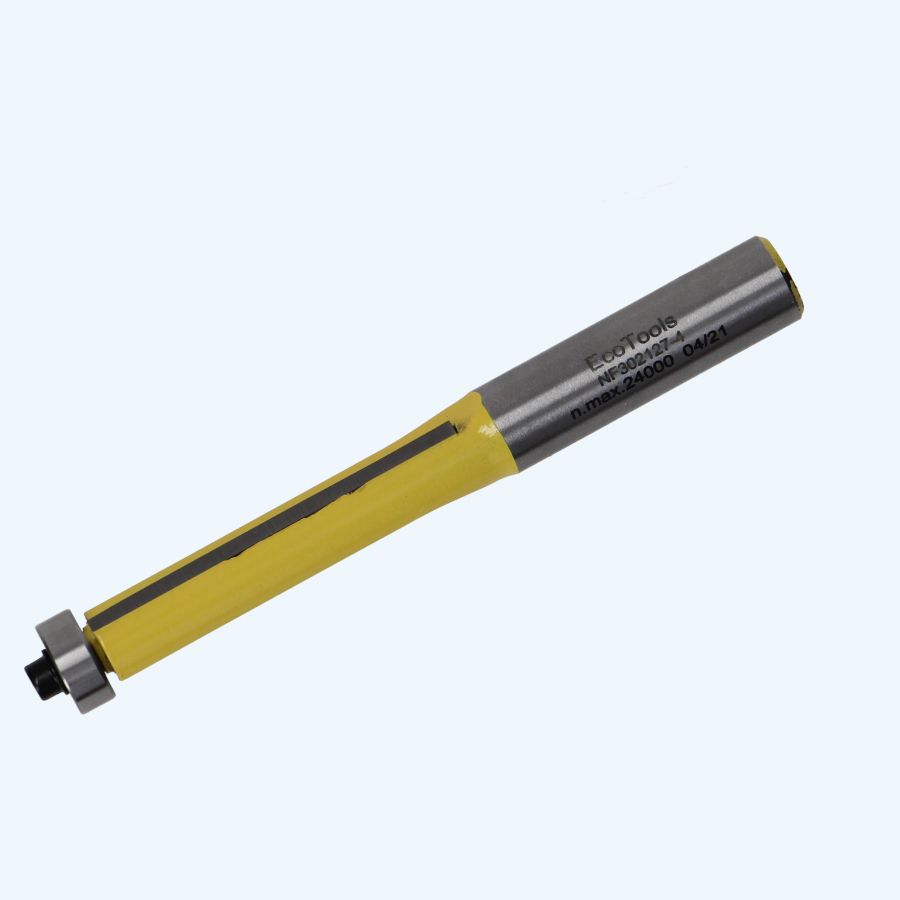 HM kantenfrees 12,7 x 51 mm met onderlager / 12 mm schacht