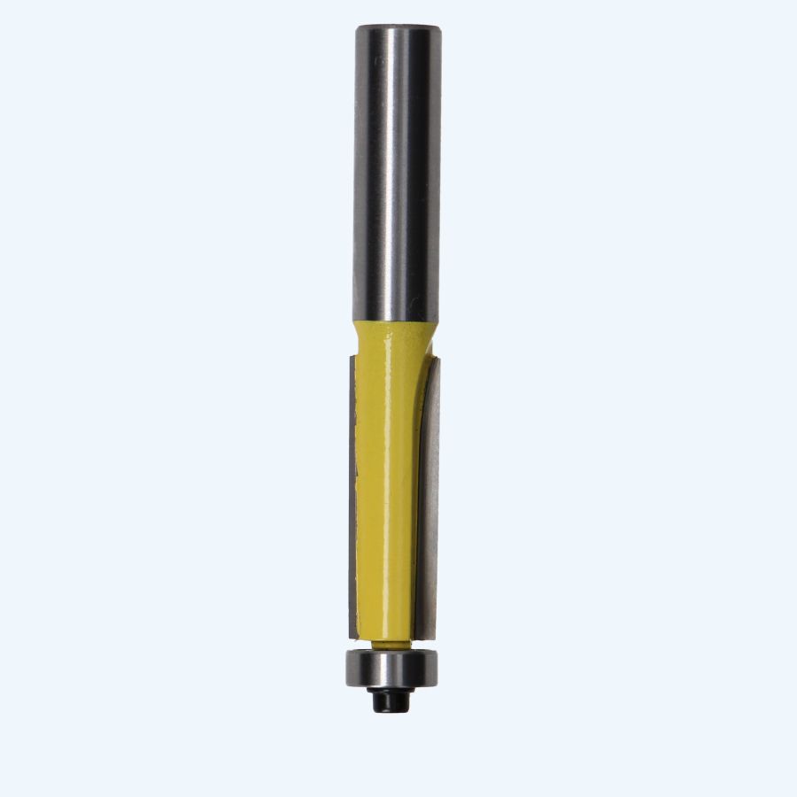 HM kantenfrees 12,7 x 38 mm met onderlager (met scherende sneden) / 12 mm schacht