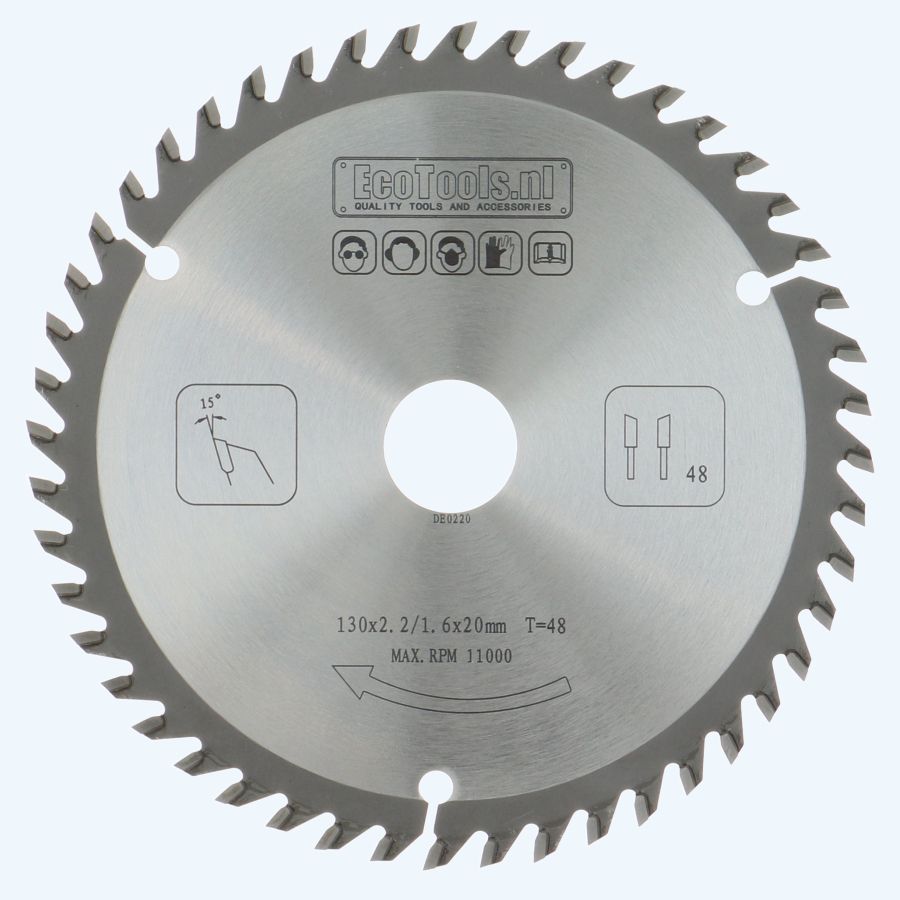 HM-zaagblad PROF 130 x 20 mm T=48