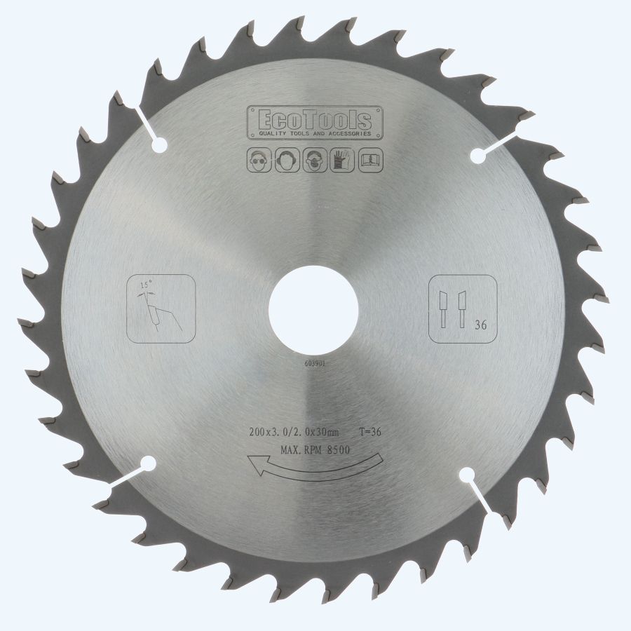 HM-zaagblad PROF 200 x 30 mm T=36