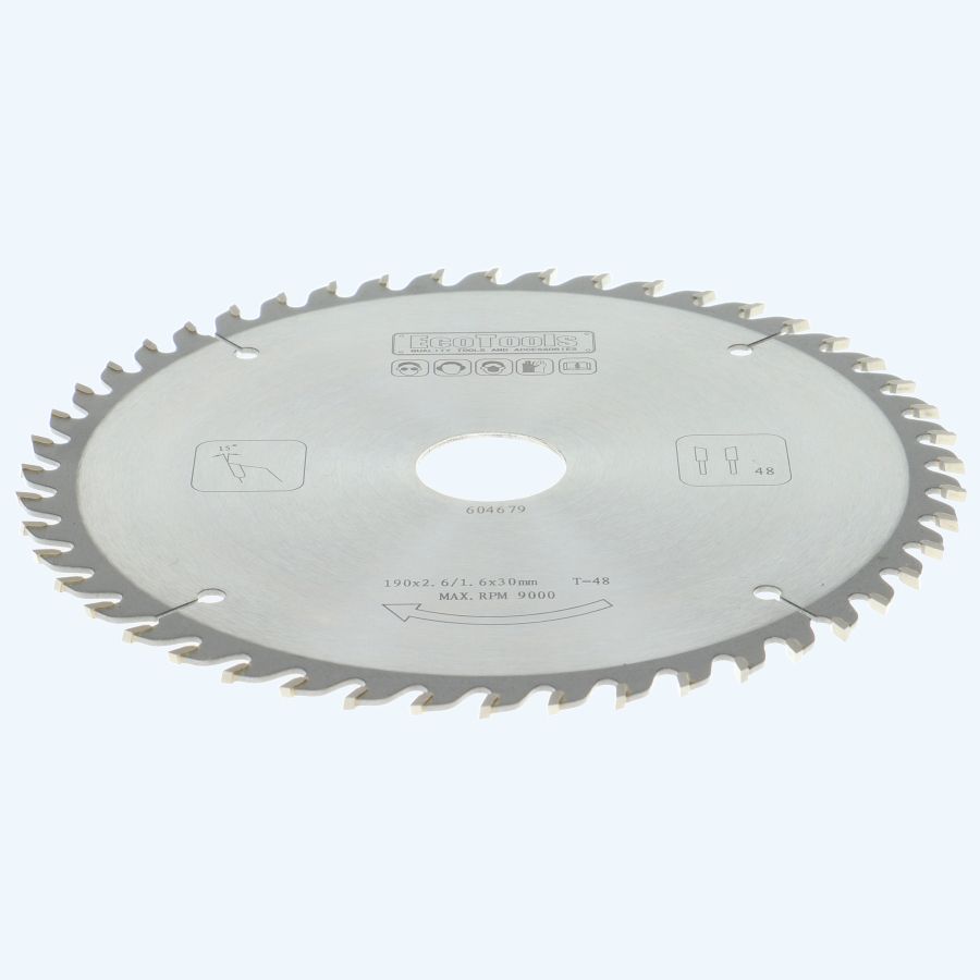 HM-zaagblad PROF 190 x 30 mm T=48