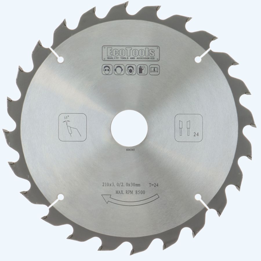 HM-zaagblad PROF 210 x 30 mm T=24