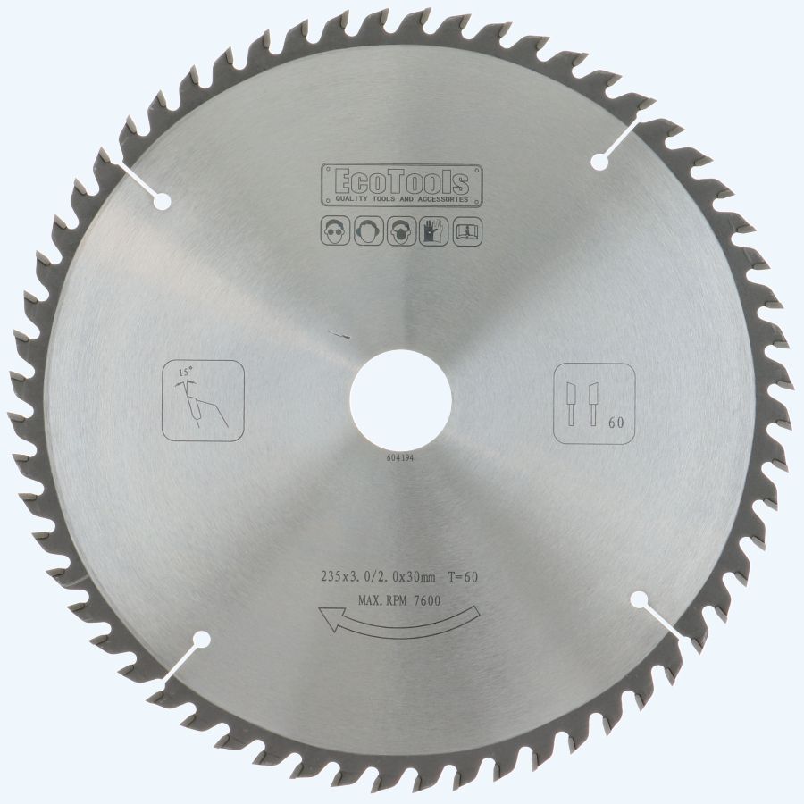 HM-zaagblad PROF 235 x 30 mm T=60
