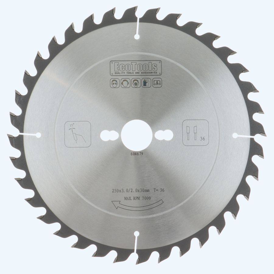 HM-zaagblad PROF 250 x 30 mm T=36