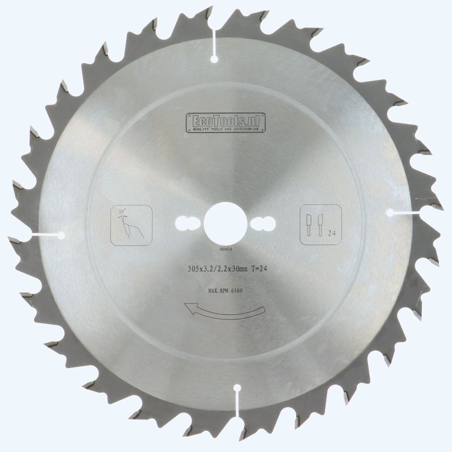 HM-zaagblad PROF 305 x 30 mm T=24 