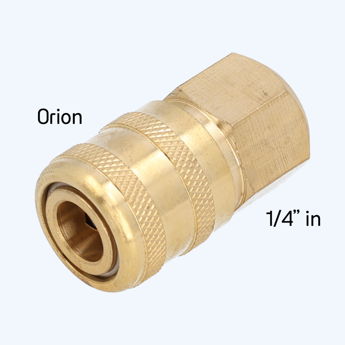 Orion snelkoppeling met 1/4" inwendig draad