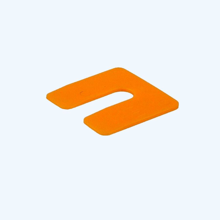 48 stuks uitvulplaatjes 2 x 47 mm oranje (zakje)