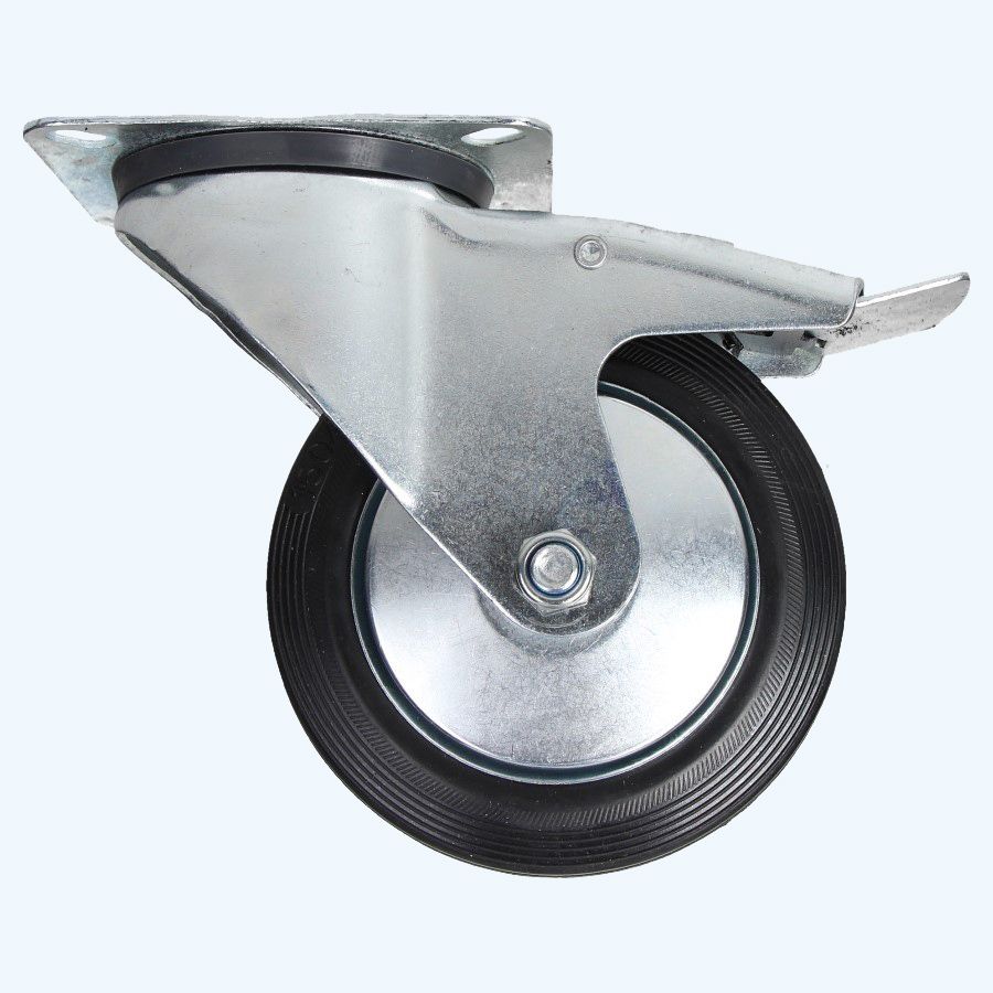 Zwenkwiel RMZ met rem 150 mm 160 kg