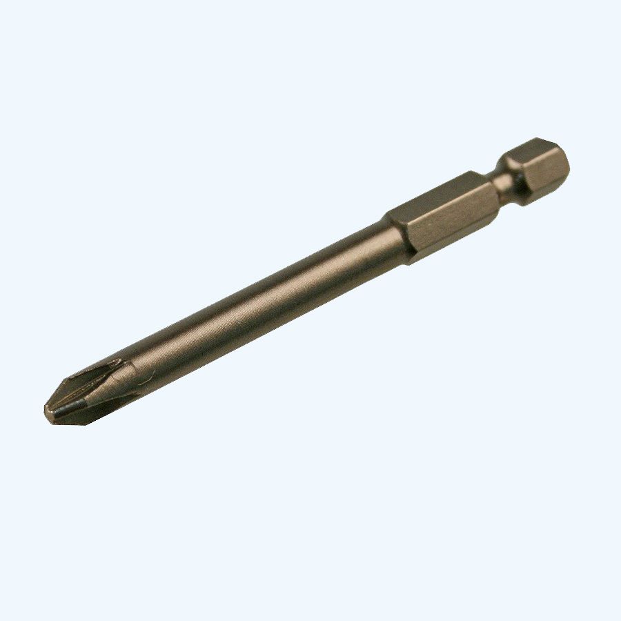 Verlengde phillips schroefbit nr 2 x 75 mm