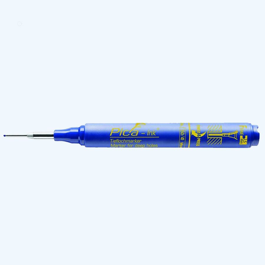 Pica 150/41 Markeerstift voor diepe gaten (Blauw)